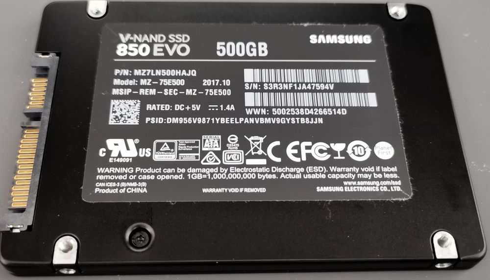 ssd samsung 850 evo second hand si noi de vanzare • Anunturi • OLX.ro