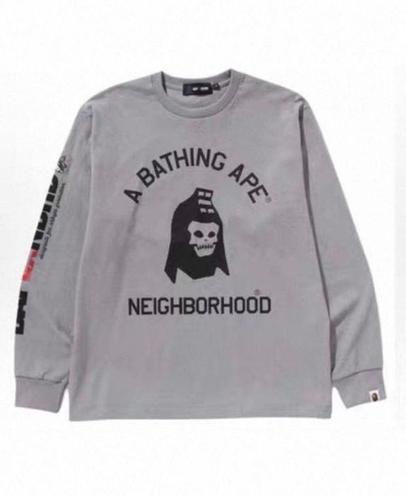 Bape x Neighborhood Long Sleeve Tee