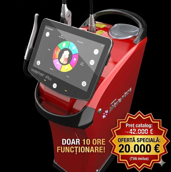 OCAZIE - Laser dentar BIOLASE Waterlase iPlus 2.0 ca nou 10 ore