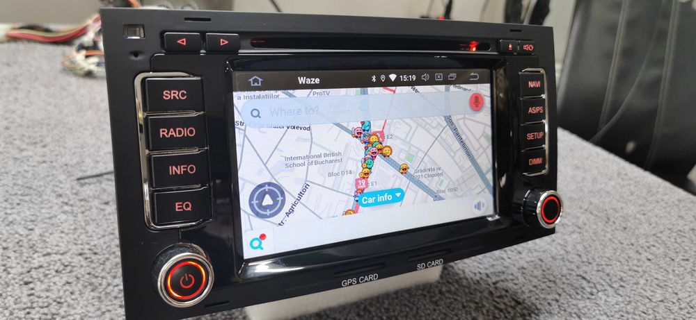 Navigatie Vw Touareg,-T 5 ANDROID 10.0 OCTACORE 64GB/4GB RAM