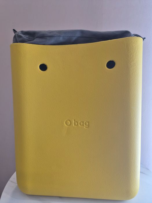 Оригинална чанта O bag – жълта, Made in Italy