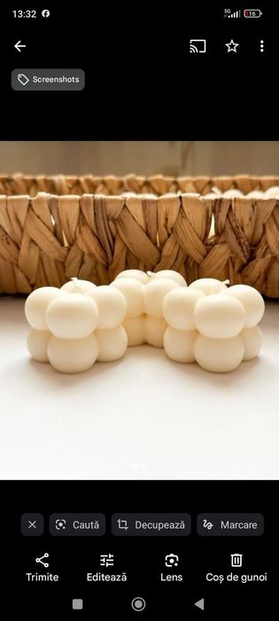 Lumânări naturale hand made, marturii, cadouri