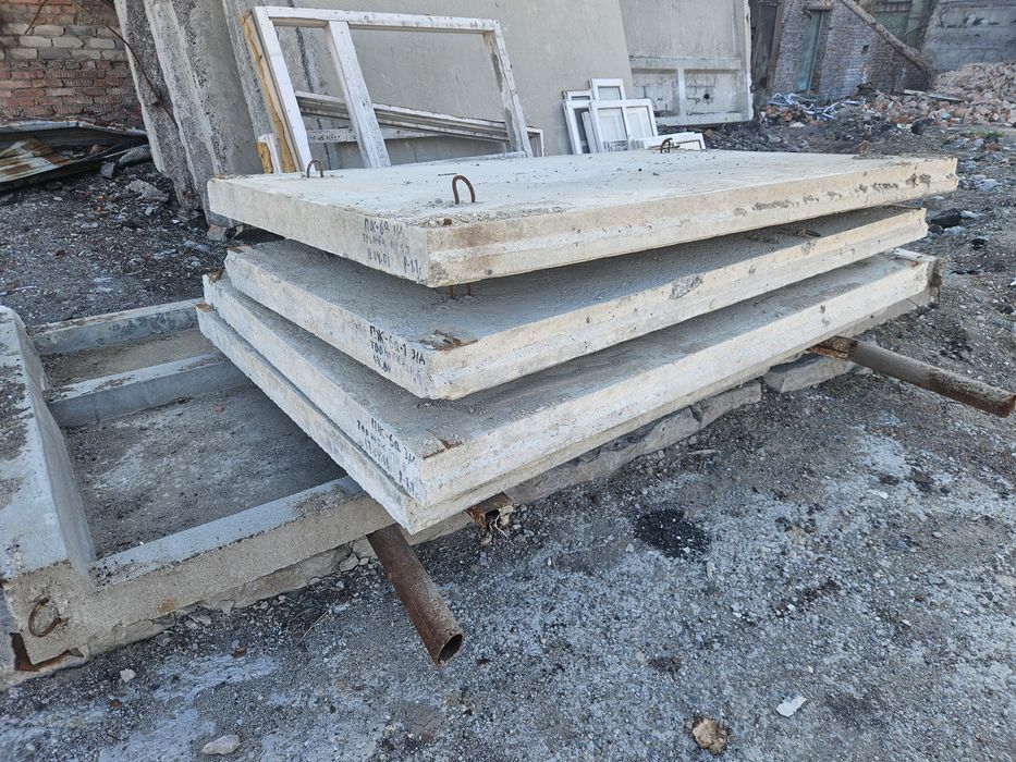 Ригеля и плиты и другие б/у строй материалы