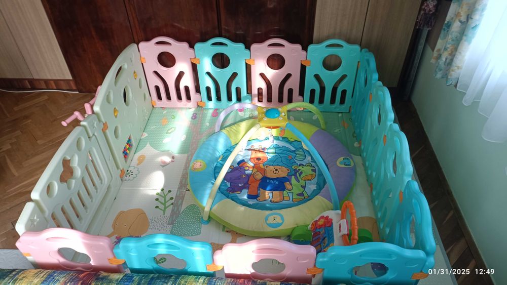 Активна гимнастика със звук и въртележка 120см.