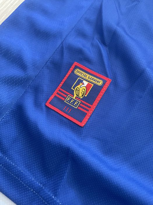 Tricou de fotbal Retro Franta 1998 - Zidane #10 World cup