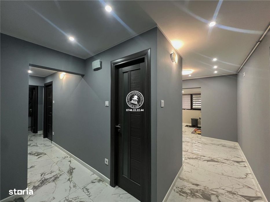 Apartament 3 camere, decomandat, 90 mp total, grădină – Frum