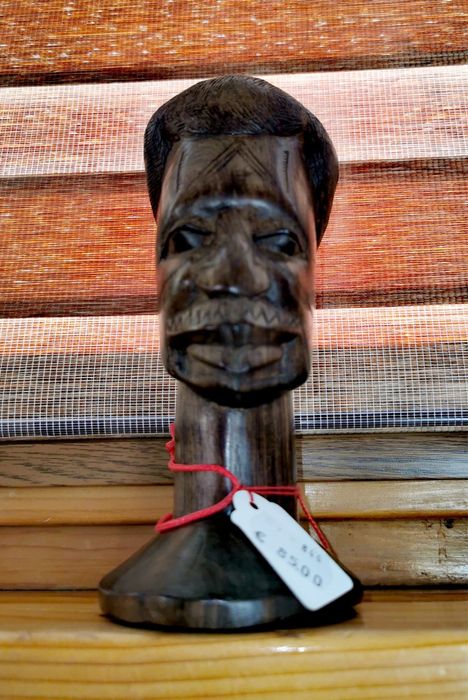 Фигура дървена глава африканска скулптура етно изкуство Кения Банту