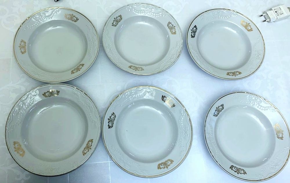 Новые Тарелки СССР Сумский Фарфор.