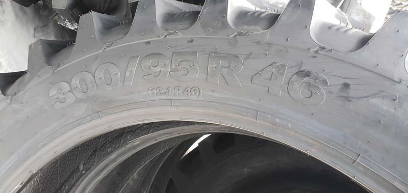 300/95R46 radiale de la OZKA noi pentru utilaje legumicole 12.4-46