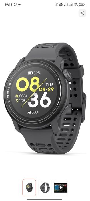 Coros Pace 3 и Garmin 965