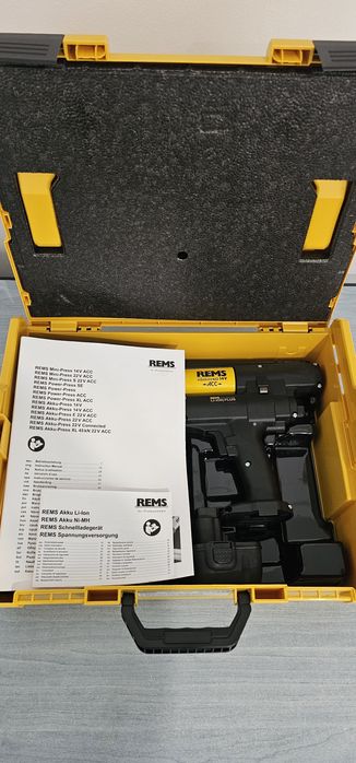 Presă Sertizat Rems mini 14.4 v