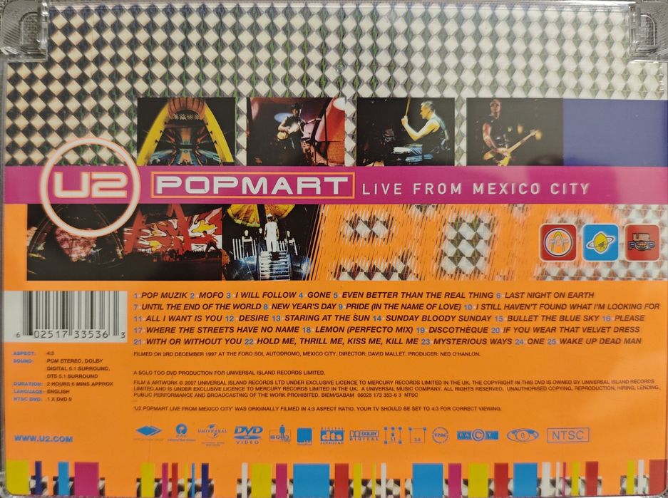 U2 - Popmart live from Mexico City