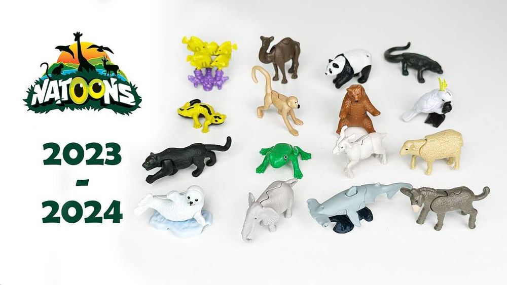 Kinder фигурки животни - Natoons 2024