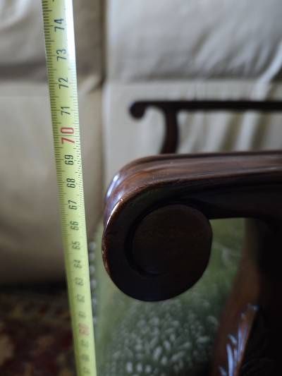 Комплект 2 винтидж кресла масивно дърво – отлично състояние