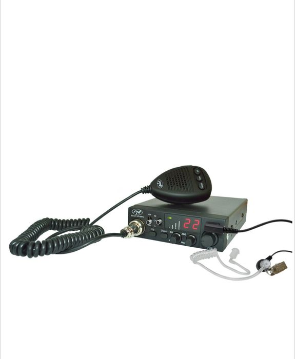 Vand statie pni escort 8001L + antena + casti cu microfon - kit comple