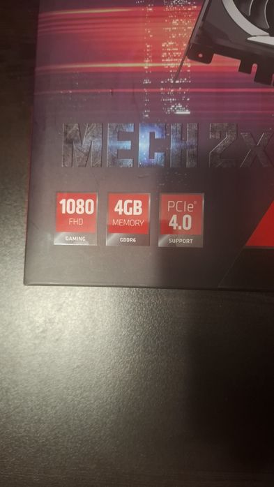 Неразличима от нова! MSI Rx6500XT MECH 2X