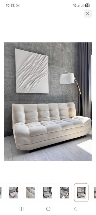 Диван  велюровый  раскладываетсяпродам