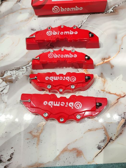 4 Capace Decorative Etrieri Brembo Universale Față + Spate