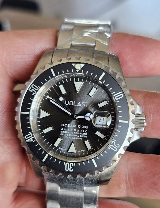 Ceas diver Ublast Ocean King 2000m Sellita SW200