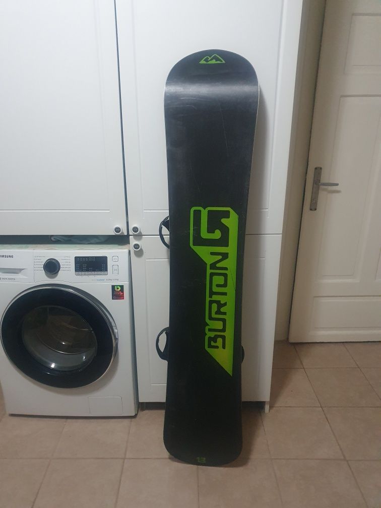 Placa snowboard Burton Cruzer 159 Wide Rocker cu legaturi Burton