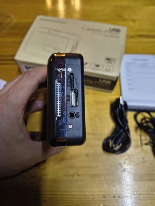 USB към MP3 касетофон, преносим аудио музикален плейър, конвертор от к