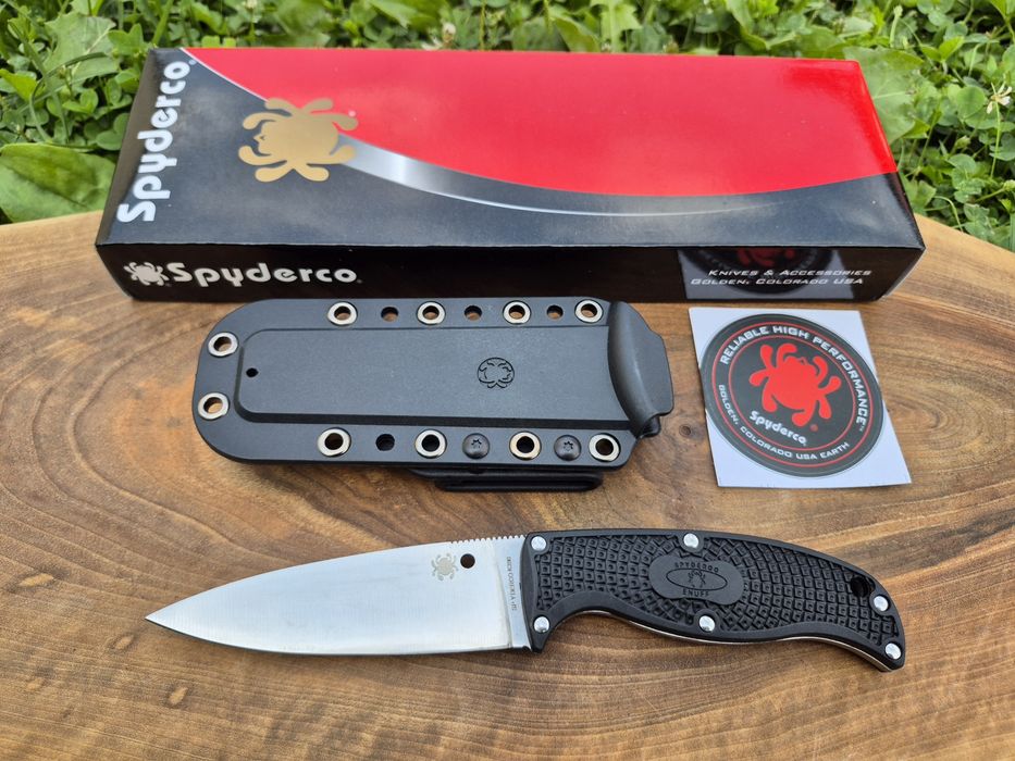 Тактически нож Spyderco Enuff FB31,фиксирана фултанг острие,два цвята