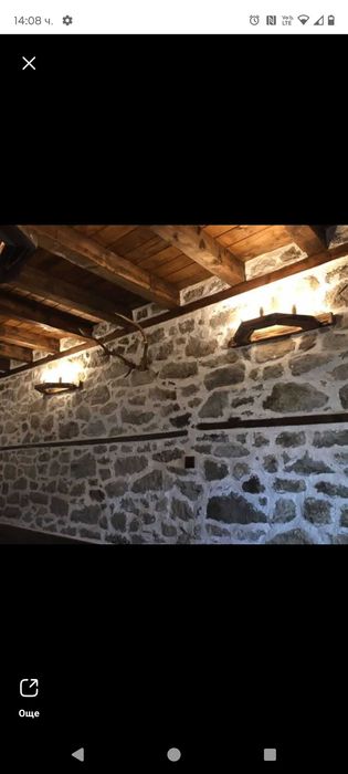 Дървени полилей за механи и заведения!