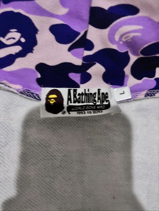 bluza cu fermoar BAPE