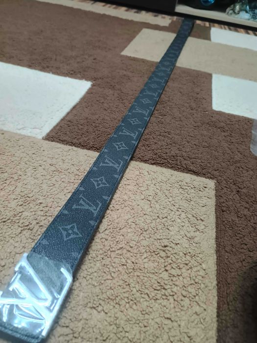 Curea Louis Vuitton Initiales 40mm – Model Monogram Eclipse (Full Set)