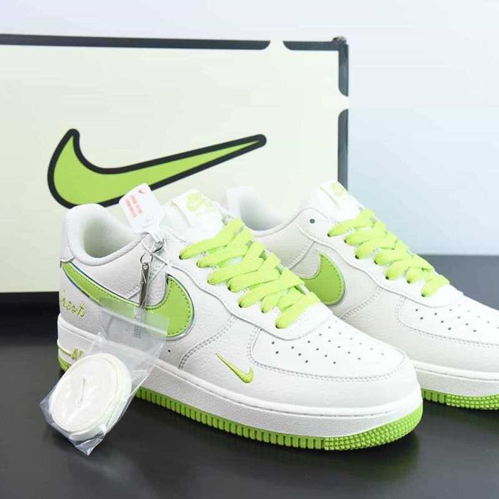 Новые кроссовки Nike Air Force 1 Зеленые