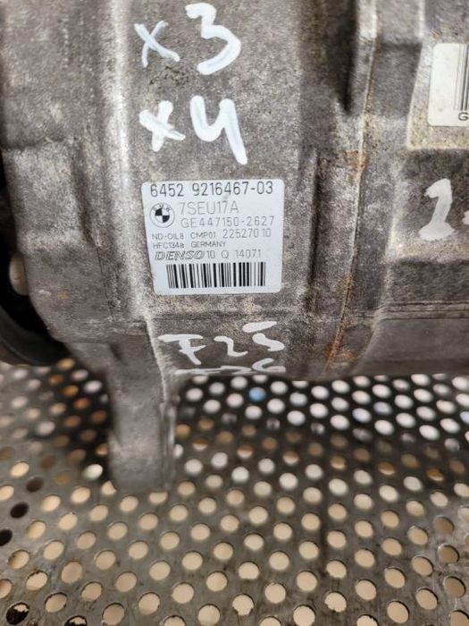 Compresor Clima Ac Bmw X3 F25 X4 F26 X3 E83 Etc 2.0 D Motor N47 Cod