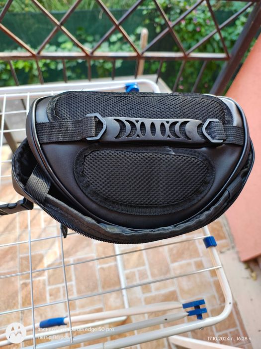 Сак за опашката на мотор кожен чисто нов водоустойчив два модела с лог