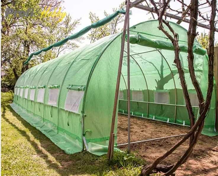 Сглобяема оранжерия парник с 2 врати и UV защита 180 грама на кв.м.