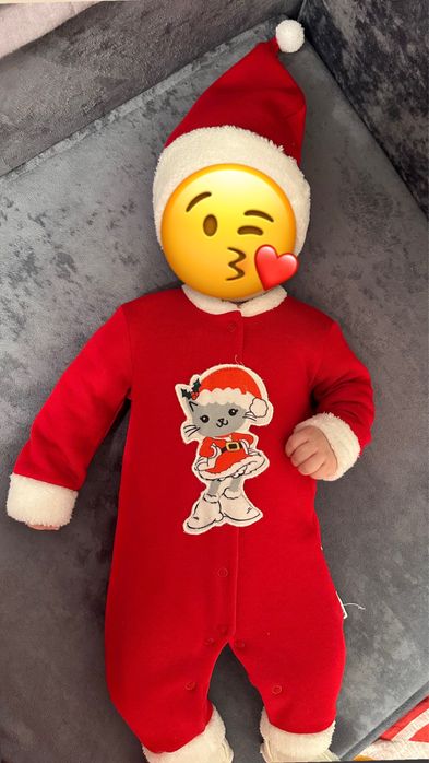 Костюм новогодний 0-4 месяца