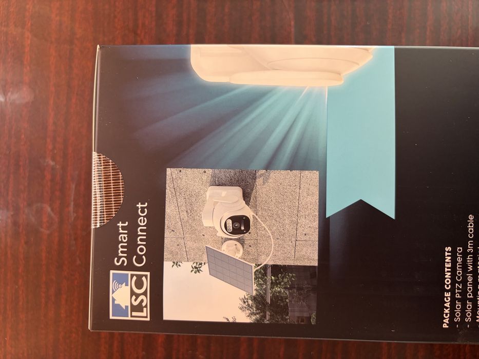 Camera de supraveghere PTZ, LSC Smart Connect, alimentare solara, conectivitate Wi-Fi, exterior