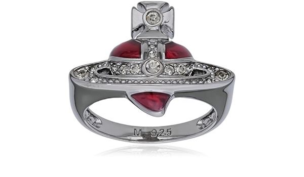 Пръстен на Vivienne Westwood Diamante Heart