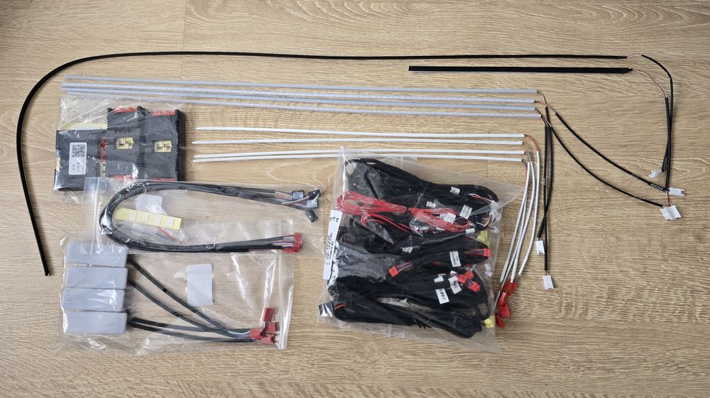 Set Lumini ambientale dedicate BMW Seria 5 F10 control aplicatie