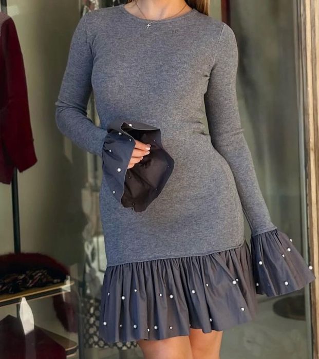 Rochiță Balon cu perle