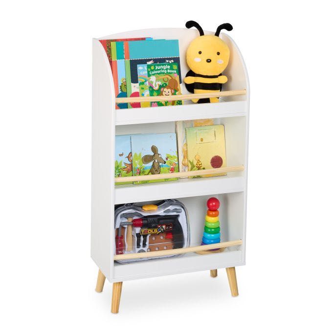 !ЛИКВИДАЦИЯ! Детска етажерка за книги и играчки Relaxdays