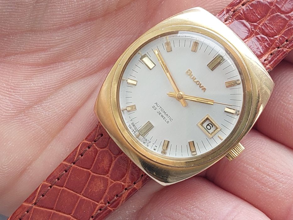 Ceas Bulova automatic functional cal. 11 BLACD cu 23 rubine colectie