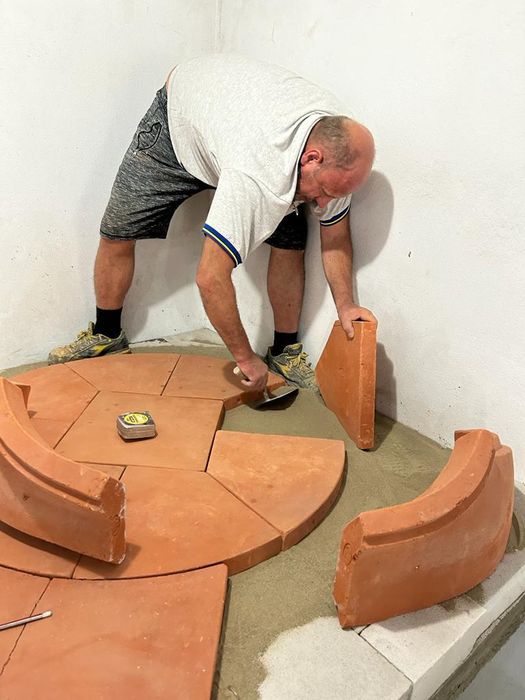 Cuptor pizza din argilă(TERACOTĂ pe lemne și gaz