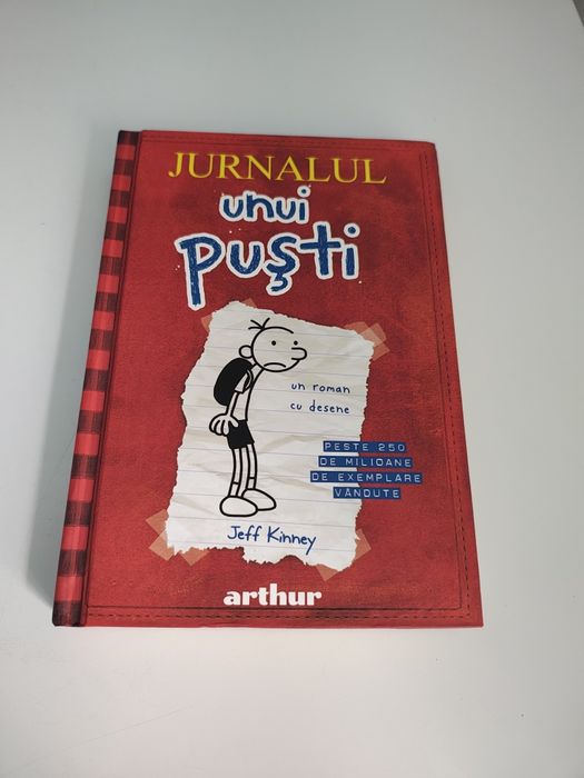 Vând cartea jurnalul unui puști