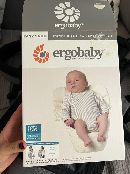 Ергономична раница за бебе/новородено