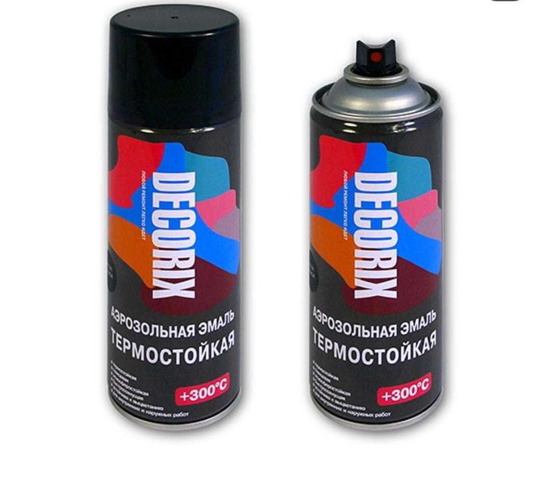 Аэрозольная эмаль краска Decorix