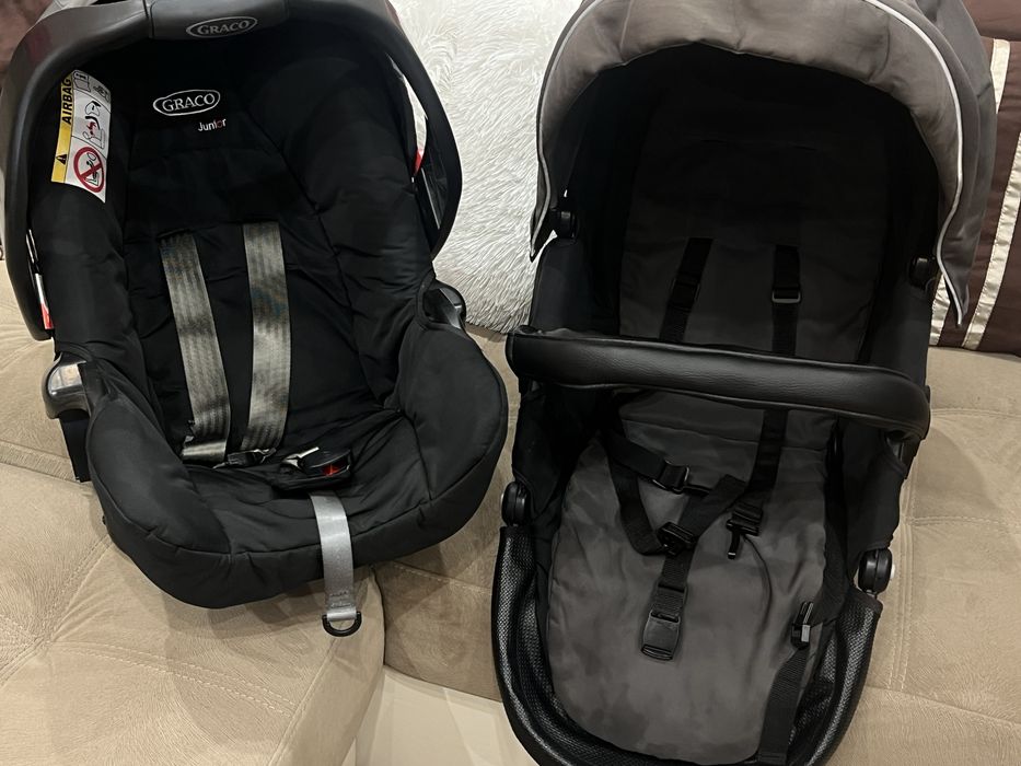 Детска количка с два коша