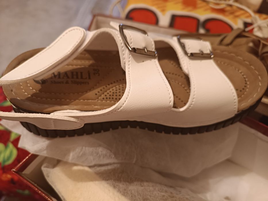 Вещи новые рубашка и обувь