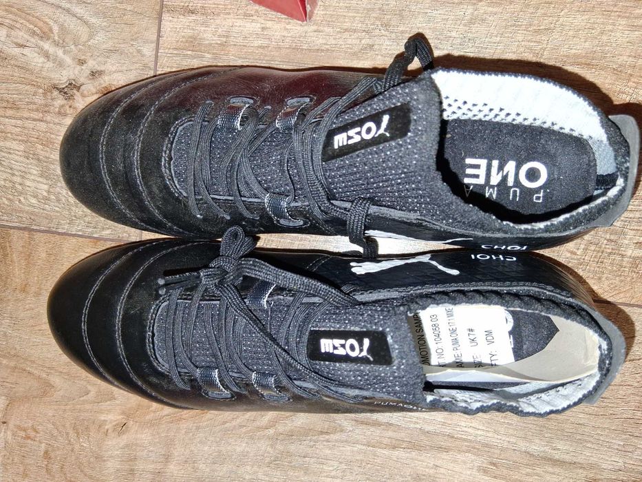н.40 1/2;41 Puma One 17.1 Mx Black/White/Silver SG футболни обувки