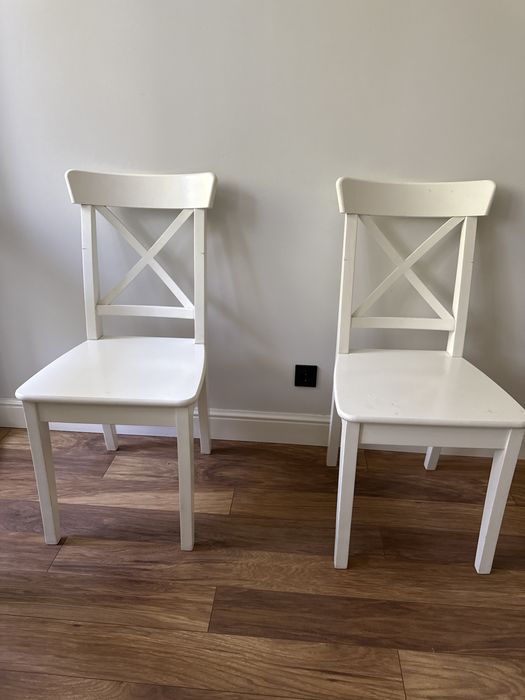 Стул IKEA деревянный белый
