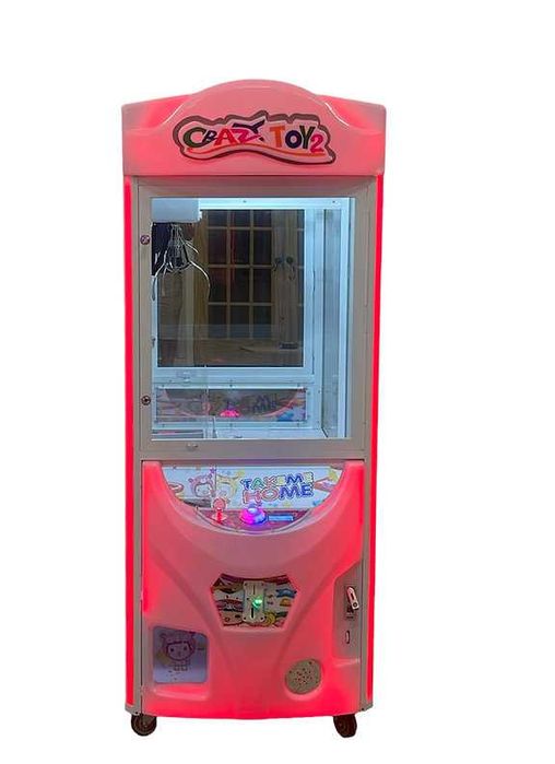 Кран за играчки Crazy Toy 2. Кран за плюшени играчки на житони или евро центове