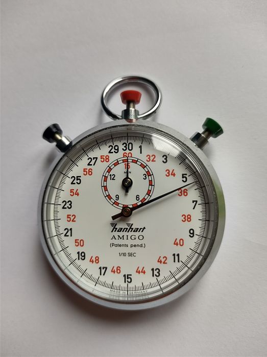 Cronometru Hinhart 7 Jewels- precizie de 1/10 SEC